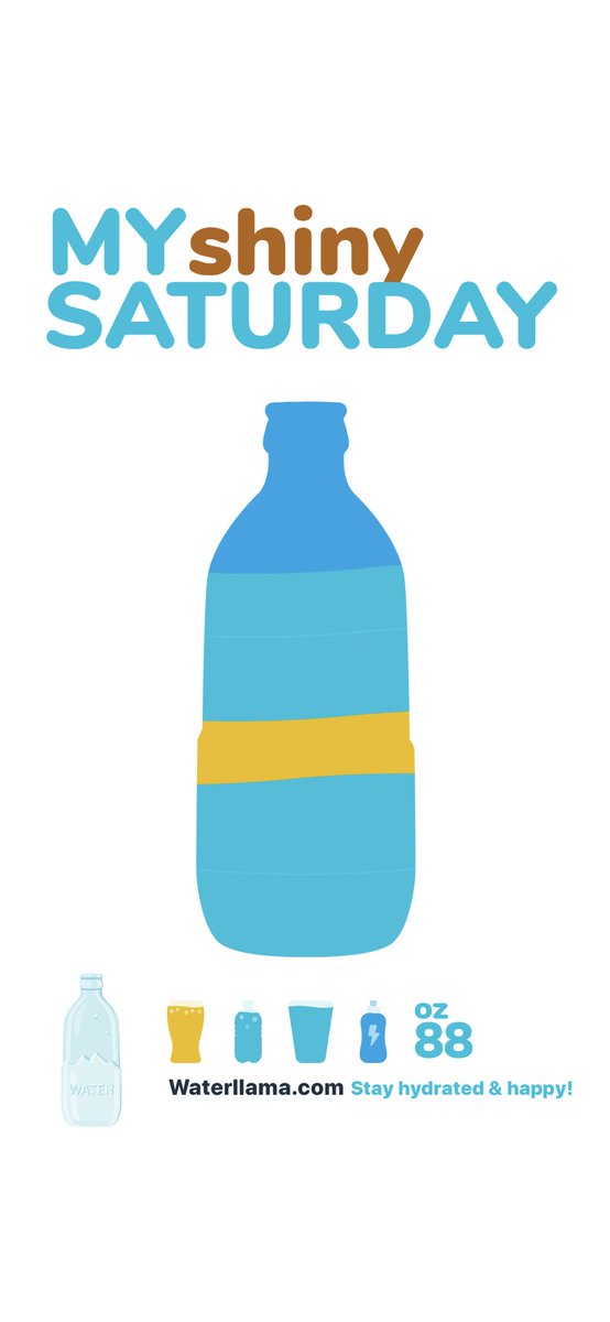 JedKudrick's tweet photo. My Shiny Saturday - 88oz
Staying hydrated &amp; happy with Waterllama! 💦🦙
https://t.co/9APUi7sI74 https://t.co/a8uNhmyOnY