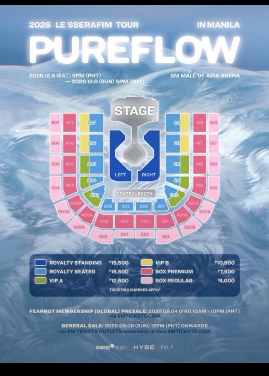 carltickets's tweet photo. Wts 
Want to sell

3x zone Royalty standing
2x zone Royalty seated- row B
Local and International fans can dm
#PUREFLOW_IN_MANILA
#LESSERAFIM_IN_MANILA., https://t.co/zxdWRr5JFg