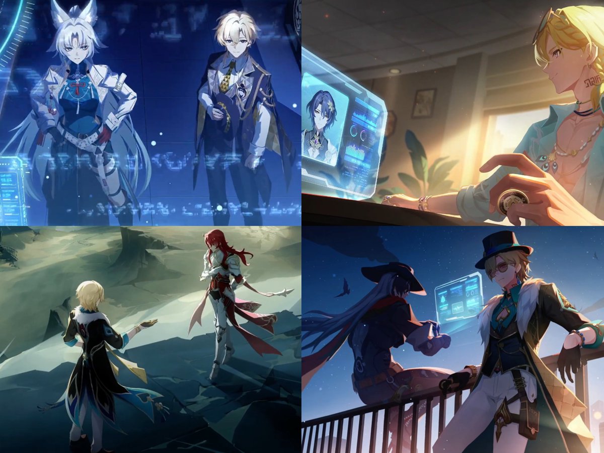 StarRailVerse1's tweet photo. FEIXIAO, DR RATIO, BOOTHILL &amp; ARGENTI IN AVENTURINE'S MYRIAD CELESTIA

#HonkaiStarRail https://t.co/HLtDfJoSAF