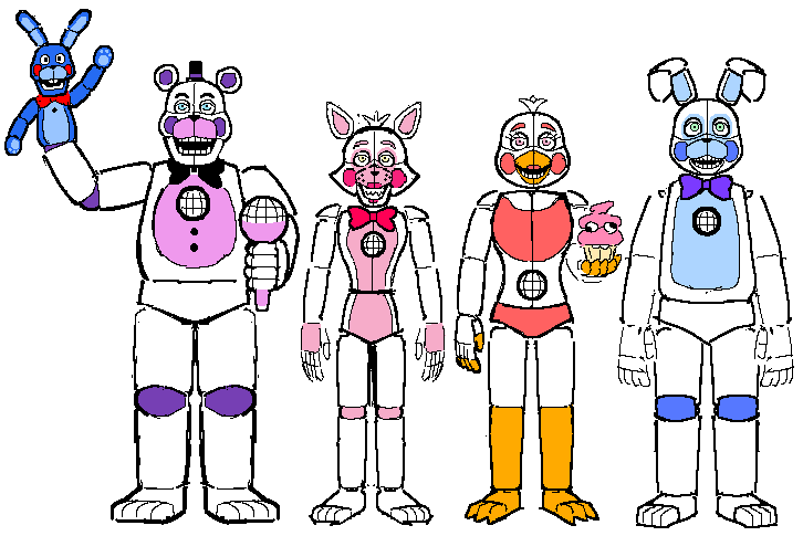 femu_r2's tweet photo. Funtimes and... not funtimes.

#fnaf https://t.co/FRJBAh05DG