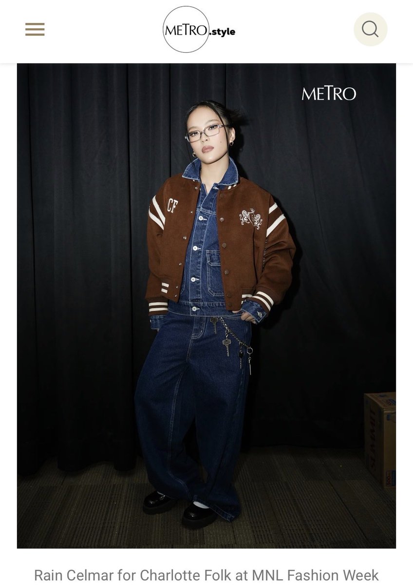 Kateycat038's tweet photo. Just casually making it into @metrodotstyle, dressed by @charlotte__folk . #RainCelmar understood the assignment. 

https://t.co/Shm0GFNcZI https://t.co/IBp5r5Yave