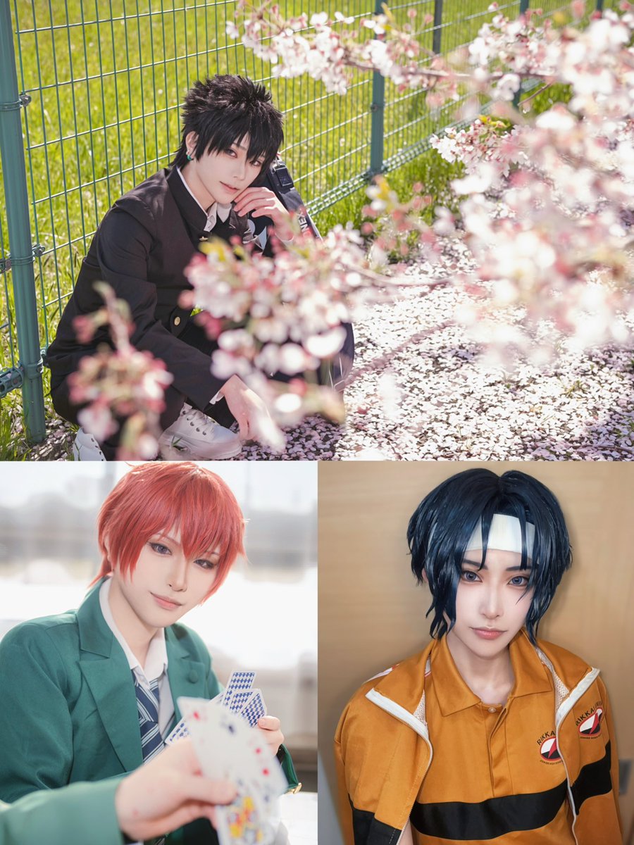tnynki77's tweet photo. Cosplay⚠️
現在とてもお熱のため専用垢を作りました！コスと📸メインですが表現方法問わず🎾好きな方とお友達になれたら嬉しいです！20⬆️全反応お迎えに参ります🌸
2枚目コス、3,4枚目📸

#日曜日突然のテニプリテニミュフォロー祭
#テニプリ好きさんと繋がりたい
#テニプリレイヤーさんと繋がりたい https://t.co/AEJfzhlkai