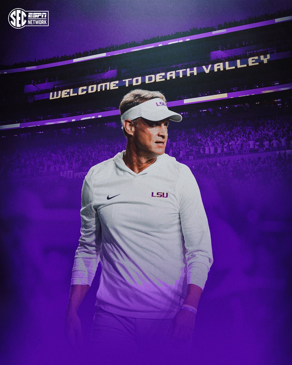 SECNetwork's tweet photo. Lane Kiffin's Death Valley Debut 🔥

LSU DEFEATS CLEMSON 51-10 😤 https://t.co/fOZdimZrHN