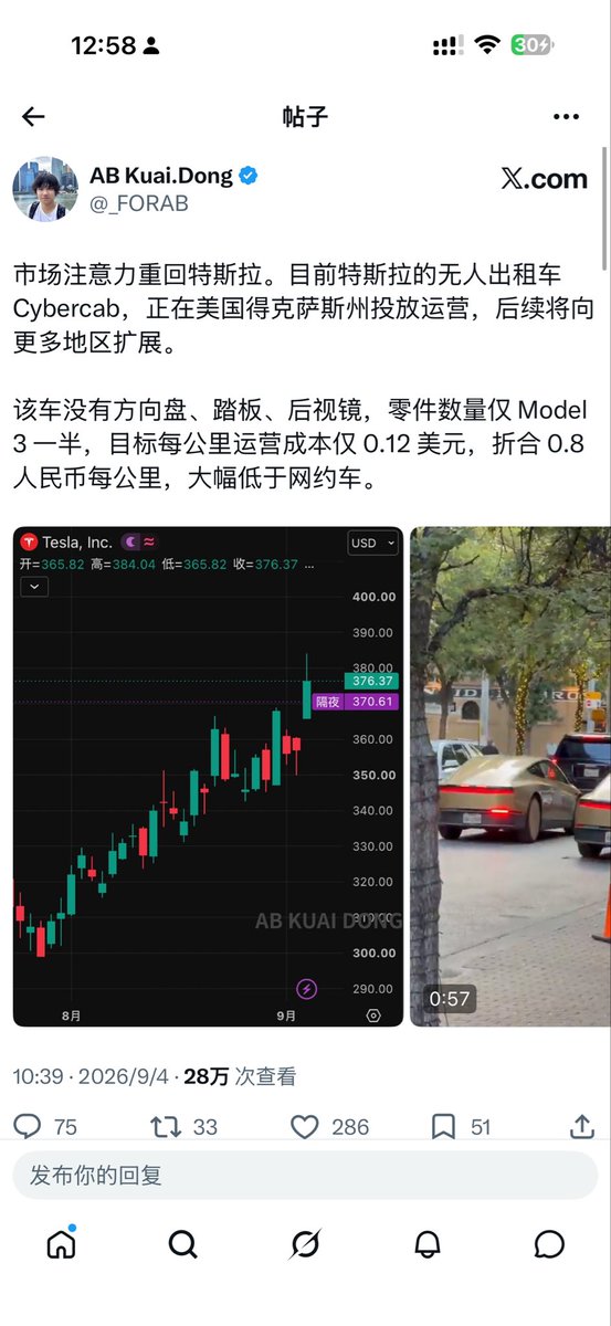 Midas_RUI's tweet photo. 未来已来， Cybercab 未来的模式就是做牛逼的事情，并且在社交媒体上不断地宣传。而不是不做事情，只在社交媒体上宣传。
梦想照进现实。 https://t.co/s1m4oaIjuV