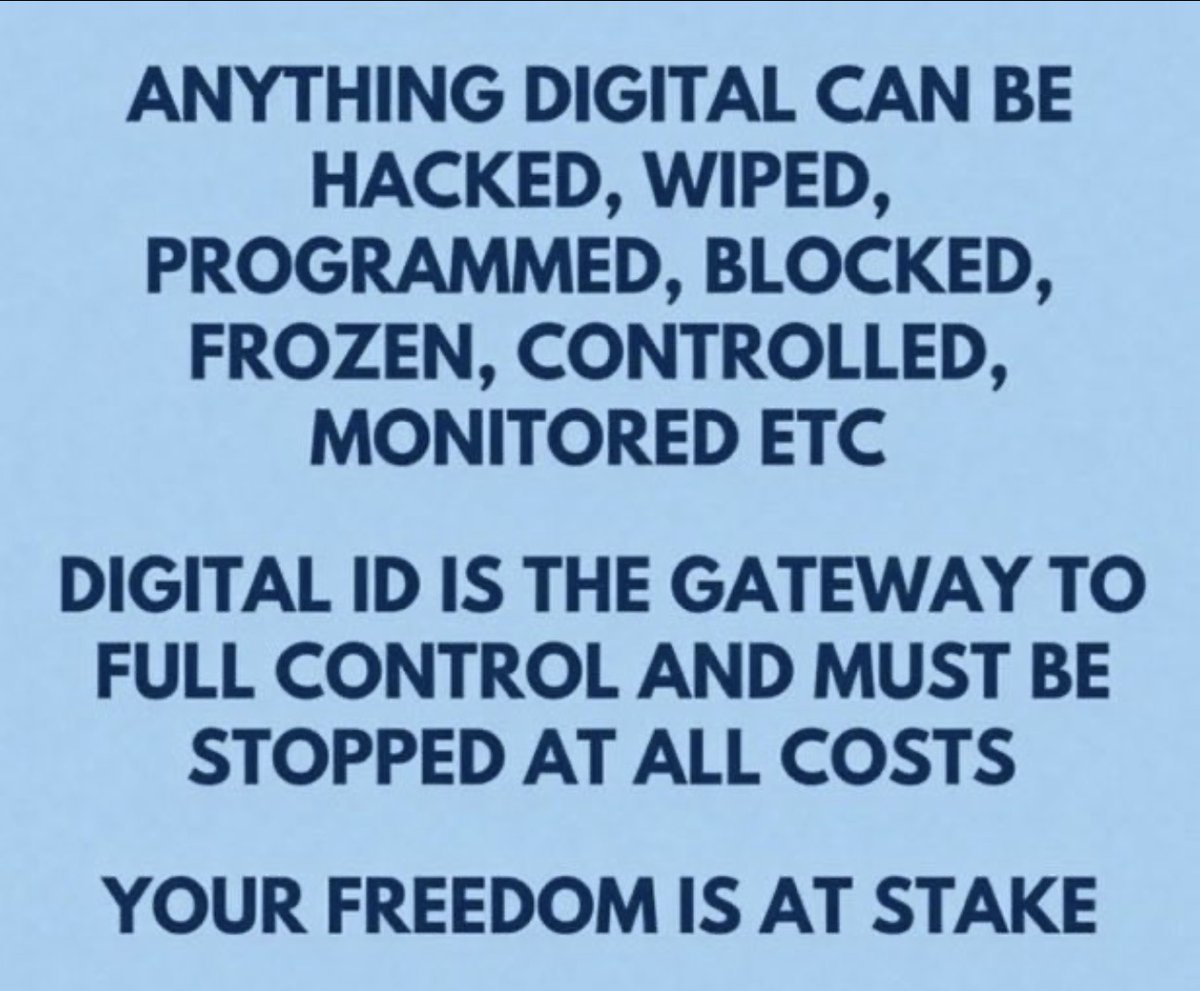foothillsnorth's tweet photo. @TheWyteRabbit1 You will own nothing... and not able to buy anything. https://t.co/HsB7TxaAE1