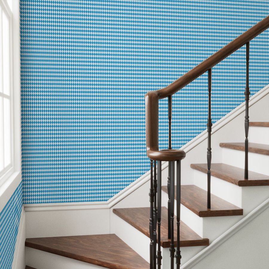 PaperandFrill's tweet photo. Oktoberfest Bavarian Blue and White Medium Diagonal Diamond Pattern Wallpaper

Oktoberfest Bavarian Blue and White Medium Diagonal Diamond Pattern Get the traditional Bavarian trachten ready for Oktoberfest.

#decorideas #wallpaperstyle #roomdecor

🔗 Link in bio to shop! https://t.co/wX3ZtHkOug