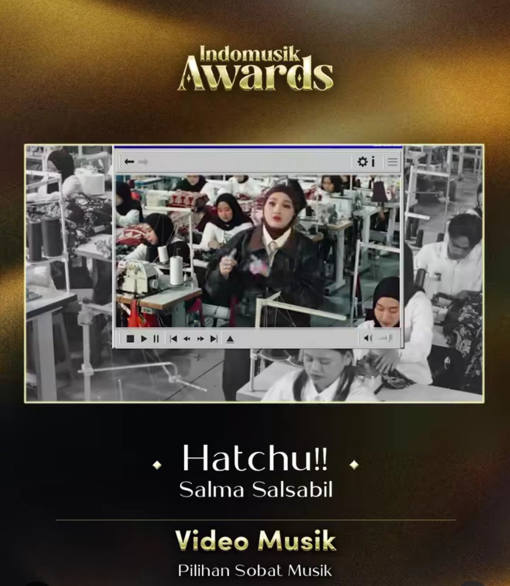 aqeela_basepop's tweet photo. Another collaboration vote between @aqr_community x Salminenyasalma &amp; fanboy_salmasalsabil on Instagram just drop: 

Click link below👇

IndoMusik Awards 2026:
🔗: https://t.co/EHuwdoACSz

Stream Hatchu!!
Yt: https://t.co/9022y0GyMj
Spotify: https://t.co/vYqaslOJxy https://t.co/WYCrC0JS5Q