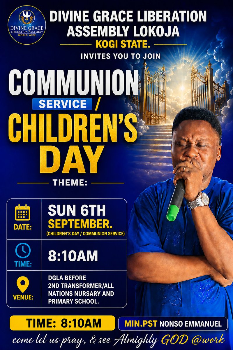 nonsoemma12's tweet photo. Join  us and support the kids as they celebrate their day God bless you real good https://t.co/ojKyrM7SYU