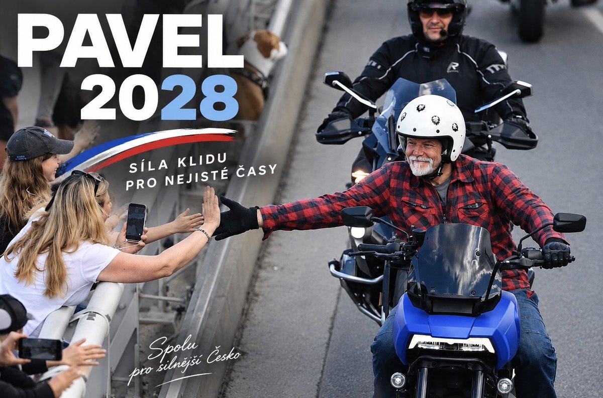jirilobkowicz1's tweet photo. PAVEL 2028

Prezident nemusí být nejhlasitější člověk v zemi.

V nejisté době je důležitější něco jiného: klid, zkušenost, předvídatelnost a schopnost držet směr.

Petr Pavel za poslední roky ukázal, že dokáže Českou republiku reprezentovat doma i v zahraničí bez křiku, bez každodenního politického divadla a bez potřeby rozdělovat společnost.

Neznamená to, že s ním musíme ve všem souhlasit. Prezident nemá být nedotknutelný a kritika k demokracii patří.

Ale rok 2028 se pomalu přibližuje. A při pohledu na to, co se děje kolem nás, si myslím, že bychom si měli začít říkat nahlas jednu věc:

Petr Pavel by měl kandidovat ještě jednou.

Ne jako kandidát jednoho politického tábora.
Ne jako vůdce opozice.

Ale jako prezident, který může v nejistých časech představovat kontinuitu, stabilitu a respekt k ústavním pravidlům.

PAVEL 2028.
Síla klidu pro nejisté časy.

Jiří Lobkowicz
R❤️21