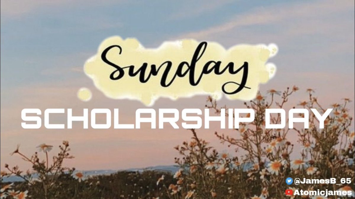 JamesB_65's tweet photo. Hi everyone! 💛

Sunday blessings 💛

$100 scholarships 🎓 being announced later along with the other usual prizes…. https://t.co/wrAXq2Et0a