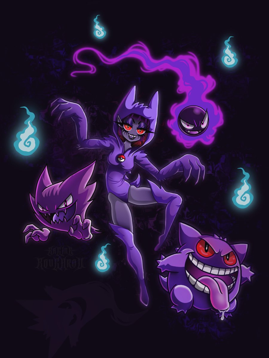ragingrougarou's tweet photo. @NaraaatripleA Just finished this today 💜 https://t.co/oJxawiAW84