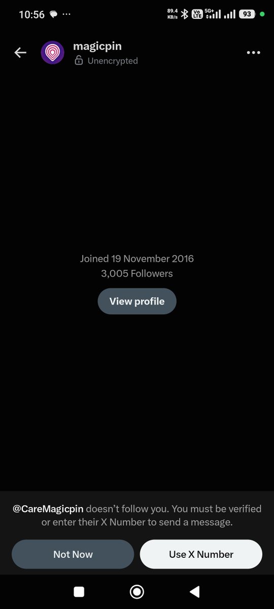 rahul_karkala's tweet photo. @CareMagicpin Can't send. No link mentioned by u to send direct message https://t.co/71UhyHT1m4