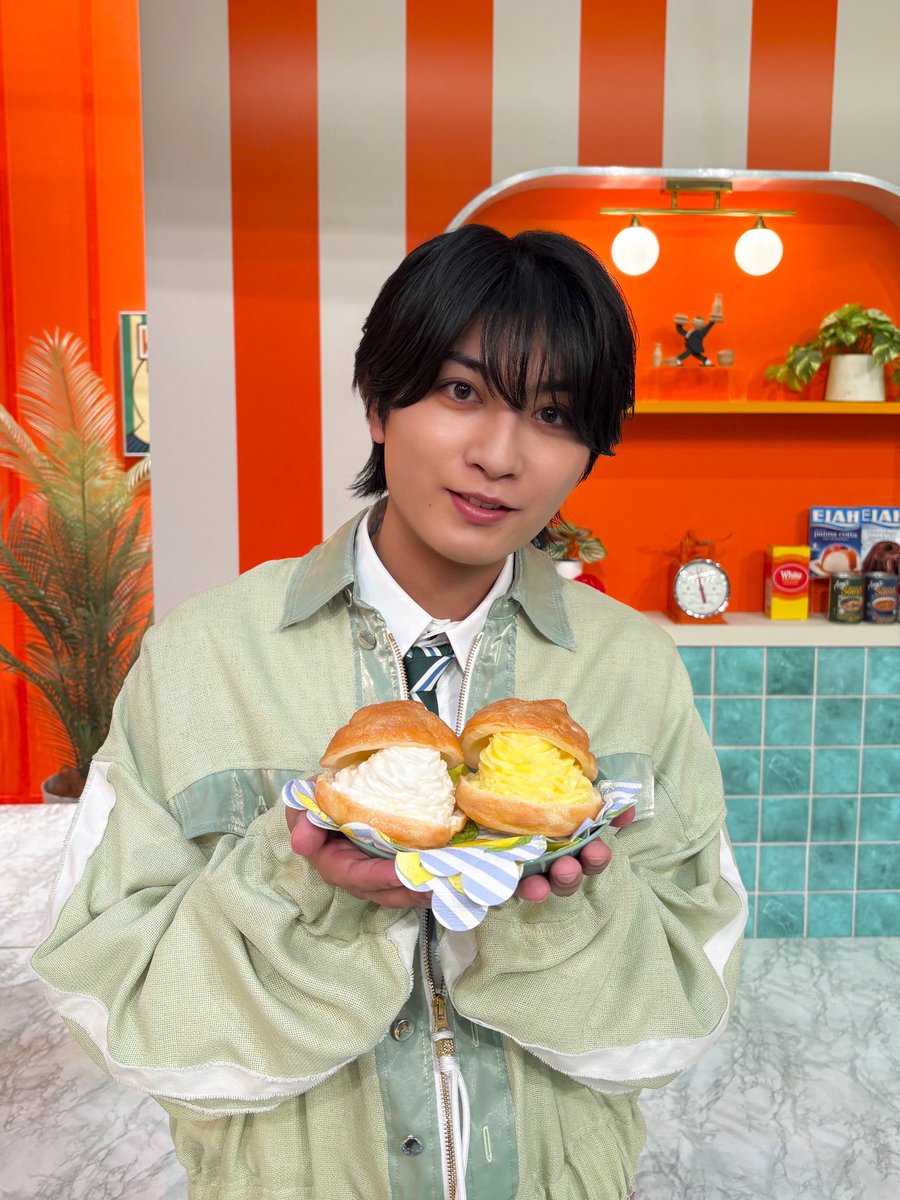 jr_official_X's tweet photo. 今日の『 #上田晋也のサンデーQ 』に
B&amp;ZAIより #本髙克樹 が生出演いたしました👦🏻🎹💚

ご覧いただいた皆さま、ありがとうございました🧁

#BandZAI https://t.co/6cm6Oy0Qct
