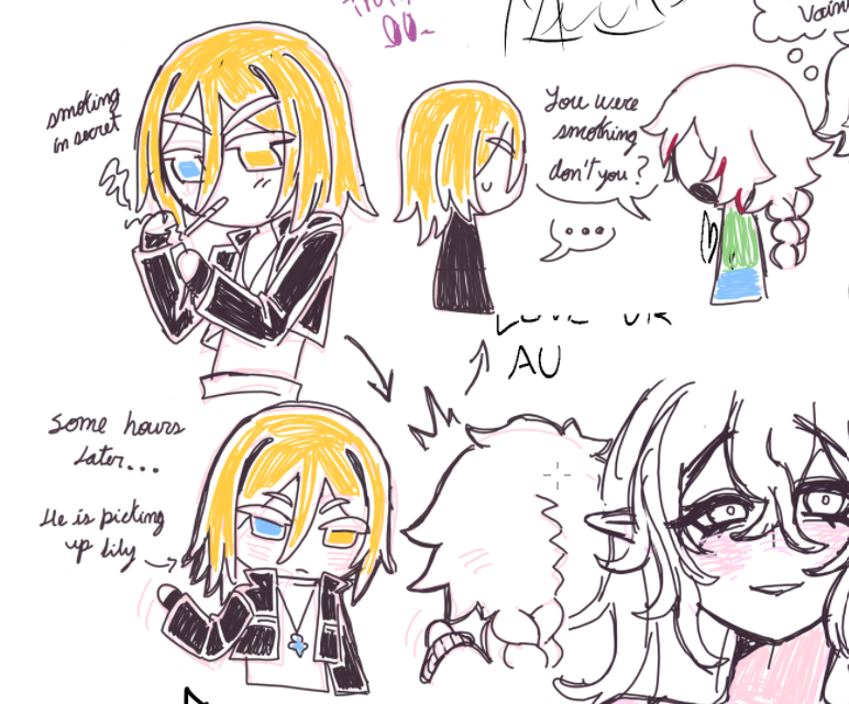 straw_chooco's tweet photo. i made some silly drawings in magma on purelily discord... pretty fun and lovely 🩷 + trusthlesslily au (?)
#purevanillacookie #whitelilycookie #purelily #truthlesslily https://t.co/ah3wy0TpjR