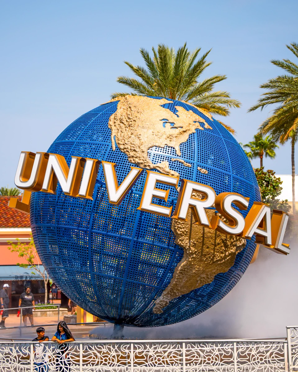 Photo of the Globe at Universal Studios Florida. 