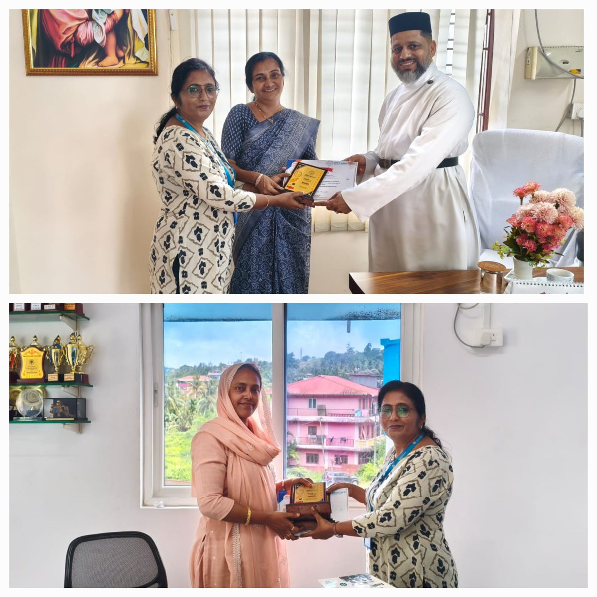 icmrrmrcsvp's tweet photo. We are pleased to share glimpses from the prize distribution of ICMR SHINE-2026 Reel Making Competition, organized by ICMR RMRCSVP
Prizes were handed over to the Principals of the respective schools, with a request to kindly present them to the winning students at their schools. https://t.co/6BZIrFdLyR