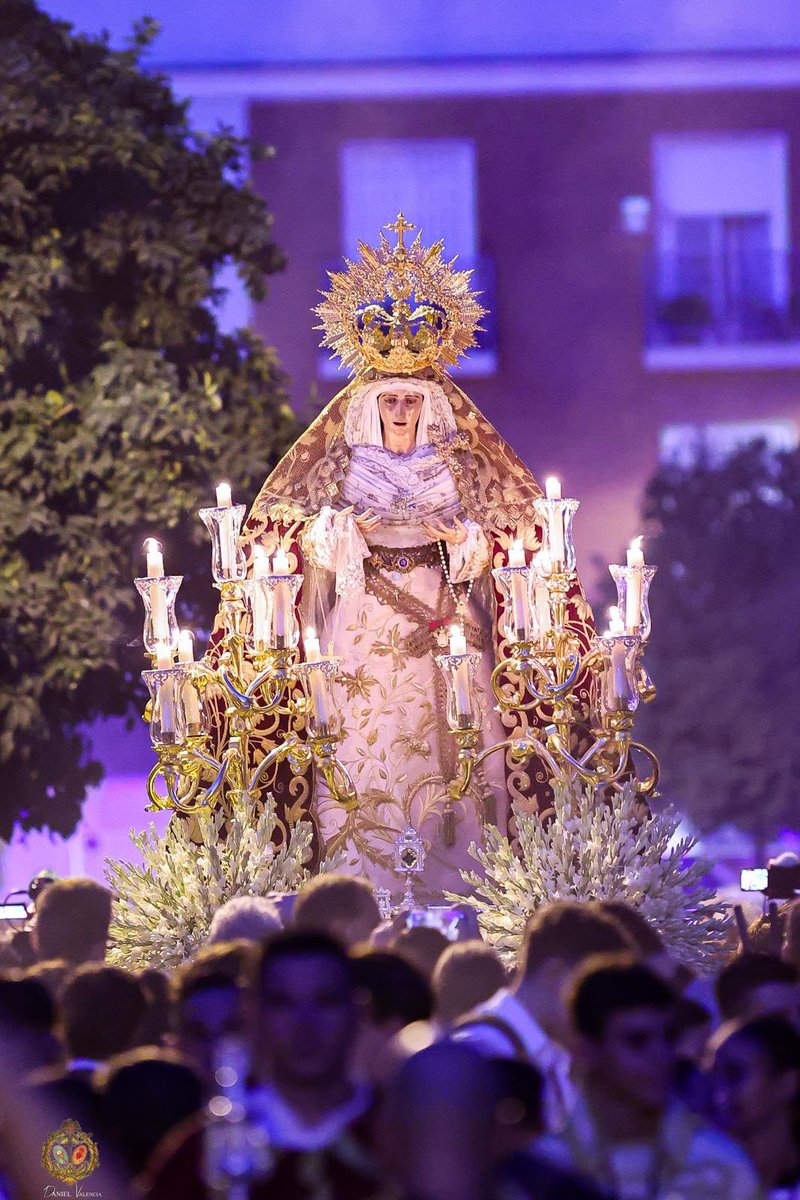 DoloresdelCerro's tweet photo. El rosario de la aurora con la Santísima Virgen de los Dolores se ha celebrado ininterrumpidamente desde 1980 cada primer o segundo domingo del mes de septiembre, siendo solo de carácter interno, por la pandemia, en los años 2020 y 2021.

#SeptiembredeDolores2026 https://t.co/aD65pBFYf8