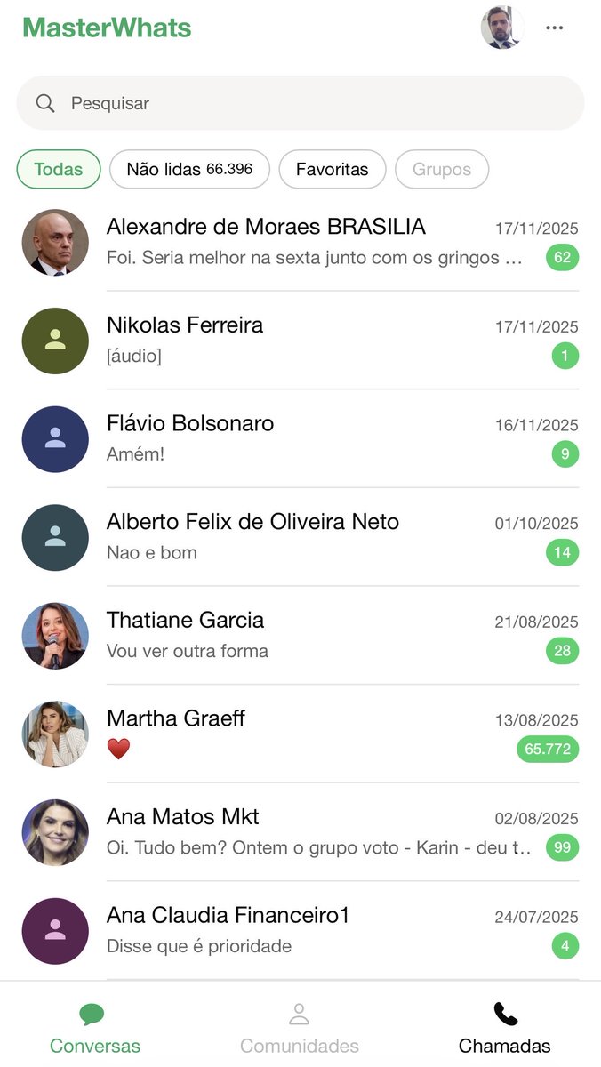 Heberobruto's tweet photo. Um cara criou um site simulando o WhatsApp do Vorcaro, com todas as conversas divulgadas até agora.

Link nos comentários https://t.co/FwJsAAzf0b