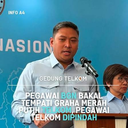 RA_leather's tweet photo. 📌INVENTARIS TELKOM MULAI DIKLAIM BGN?

🔹 Grup internal pegawai Telkom yang dipaksa pindah makin panas setelah BGN disebut mulai men-tag dan mengklaim barang inventaris milik Telkom.

🔹 AC, kulkas, microwave, meja hingga fasilitas lainnya mulai diberi tag dan dialihkan kepemilikannya.

🔹 Tim BGN disebut telah survei, memotret, dan mengecek setiap lantai Graha Merah Putih Telkom.

🔹 Bahkan fasilitas command center hingga meja kerja disebut bakal diklaim sebagai inventaris BGN tanpa mengeluarkan anggaran.
