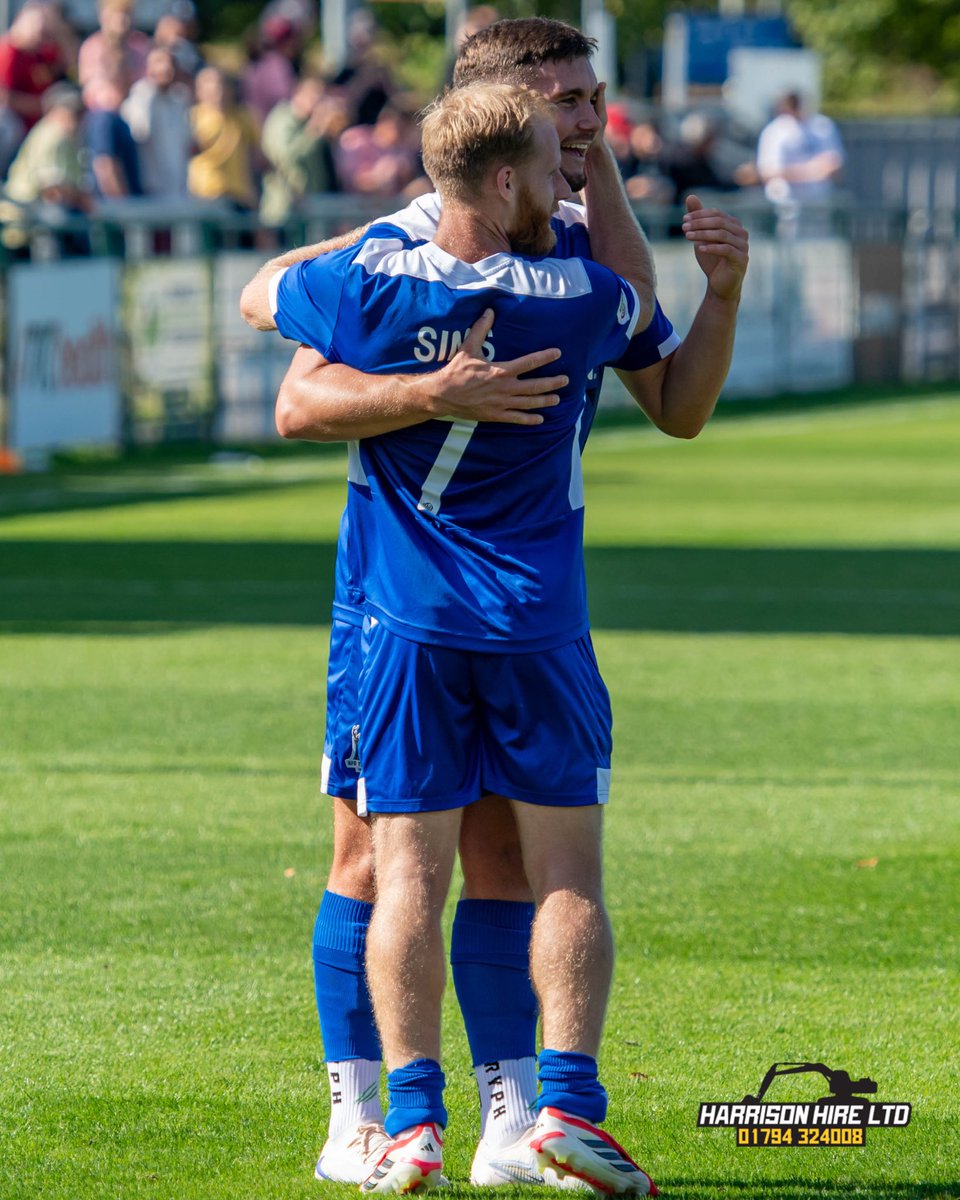 AFCTotton's tweet photo. Josh Sims gets off the mark in Stags colours! ⚽️💙

📸 Sponsored by Harrison Hire

#GoStags🦌 #YourTownYourTeam https://t.co/GwUZN0NgqG