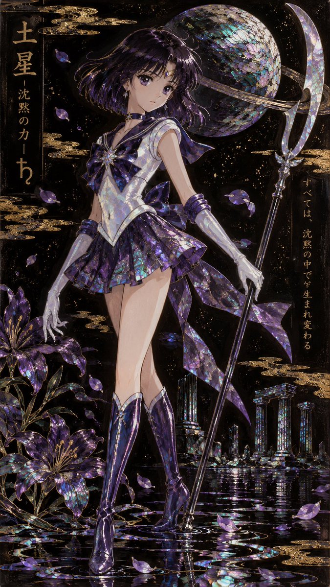 idol_lab_2506's tweet photo. 月光に煌めく螺鈿のセーラー戦士達2🌙
#セーラーサターン #sailormoom #AIart️️️️️️️️️️️️️️️️️️️️️️️️️️️️️️️️️️️️️️️️️️️️️️️️️️️ https://t.co/QQFVXBpEML