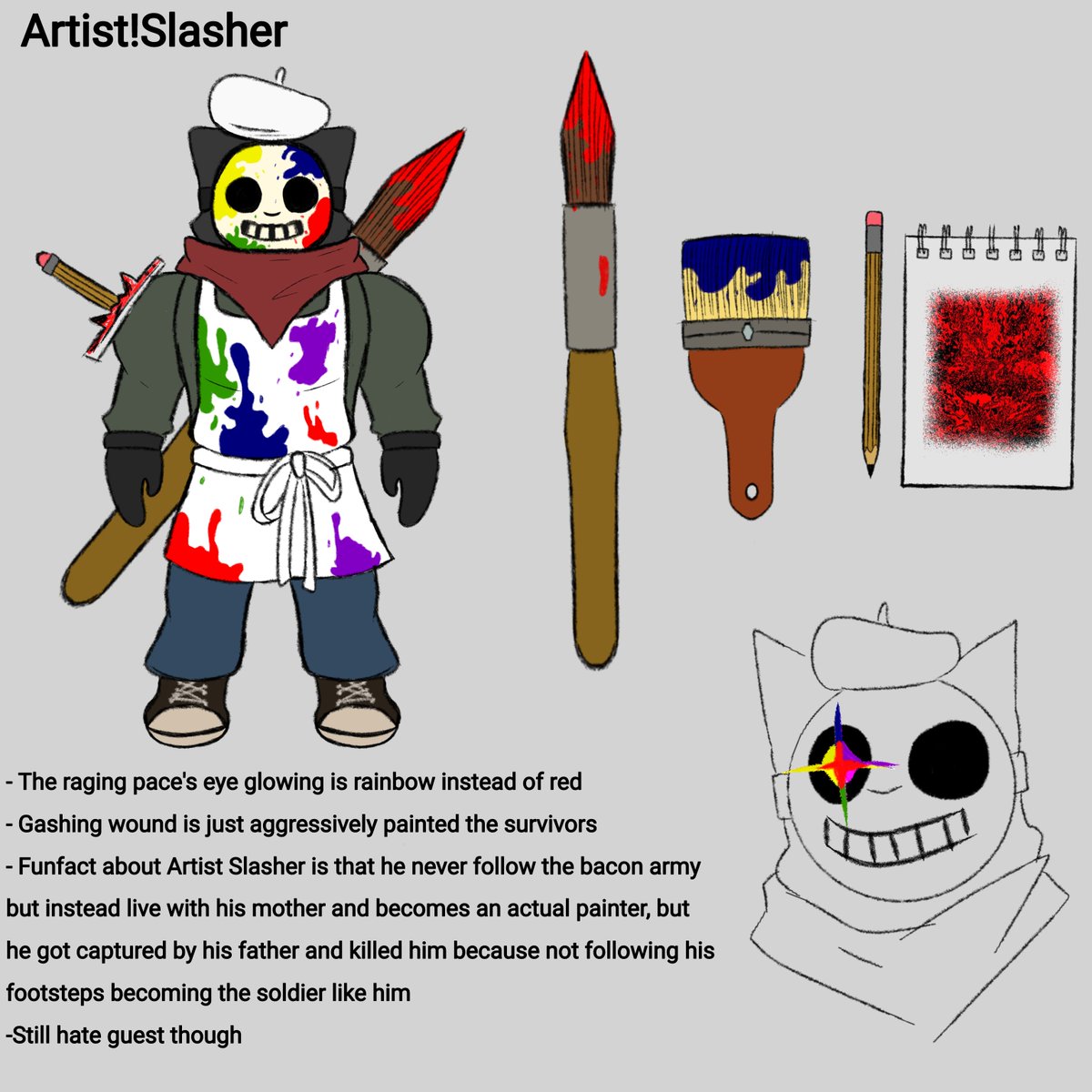 ShadowerX00's tweet photo. Artist! Slasher skin concept
#Forsaken #Forsakenrblx https://t.co/WyifnglvzD