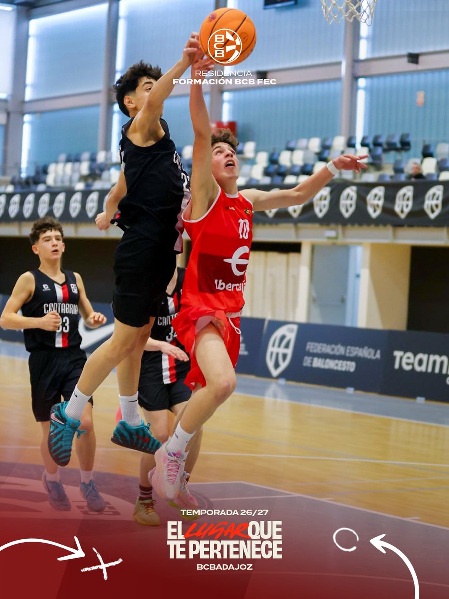 BCBBadajoz's tweet photo. 🚀𝗧𝗮𝗹𝗲𝗻𝘁𝗼 𝗖𝗼𝗻𝗳𝗶𝗿𝗺𝗮𝗱𝗼 | Mario Fernández

Escolta junior cántabro de 16 años, jugador de la selección de Cantabria. 

Jugador finalizador cerca del aro con gran visión de juego y buen tiro exterior.

Impulsado por @fecsfc 

#ElLugarQueTePertenece #TalentoBCB https://t.co/YXvmu4rVBE