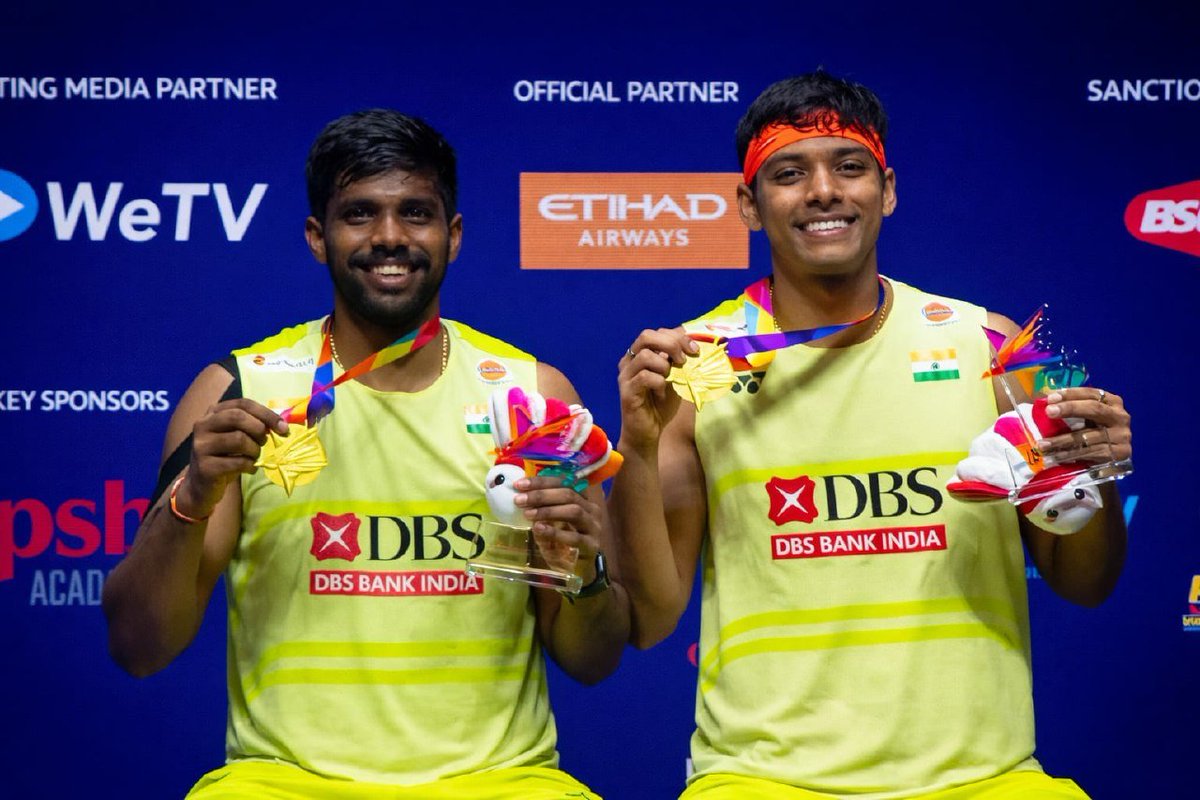 Sportyyhead's tweet photo. Countries Satwik-Chirag have conquered,
🇫🇷 x2️⃣
🇮🇳 x2️⃣
🇹🇭 x2️⃣
🇮🇩 x1️⃣
🇰🇷 x1️⃣
🇨🇭 x1️⃣
🇸🇬 x1️⃣ 
🇨🇳 x1️⃣ 🆕

1 S1000, 4 S750, 4 S500, 1 S300 &amp; 1 S100.

#SatChi
#ChinaMastersS750 https://t.co/kdE2ehRCD0