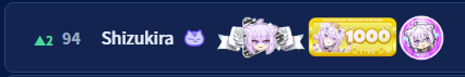 RelentlessAnim's tweet photo. This event was lowkey stressful, dropped out of event and Okayu song leaderboard a few hours before the end, but with 5 mins left, we got 94th on the event and 81st on Okayu song https://t.co/8s5fm5Wzdf