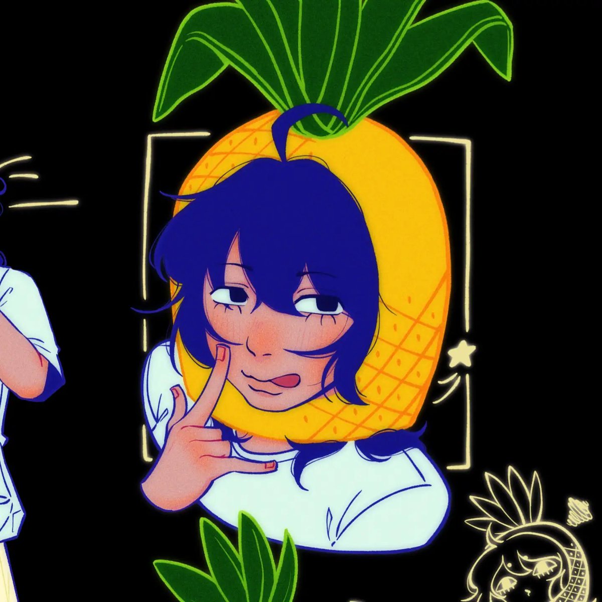 BurntMacarooon's tweet photo. My oc, basically me but sillier ᕙ⁠(⁠⇀⁠‸⁠↼⁠‶⁠)⁠ᕗ https://t.co/tSpXcm1Tow