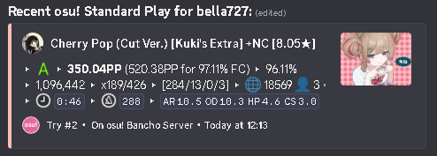 bella727x's tweet photo. this game actually just hates me can i just have my 400pp play already? https://t.co/WPgWmZi2UQ