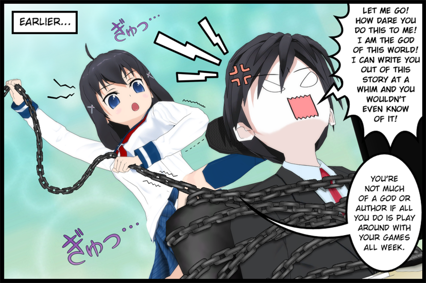 NeguriSenpai's tweet photo. Welp, I guess this means I gotta get back to work! Here's the newest episode of your favorite webmanga made by yours truly! Go ahead and give it a read!
#4Koma #comipo #コミPo #4コマ漫画 https://t.co/GuEWIRNs98