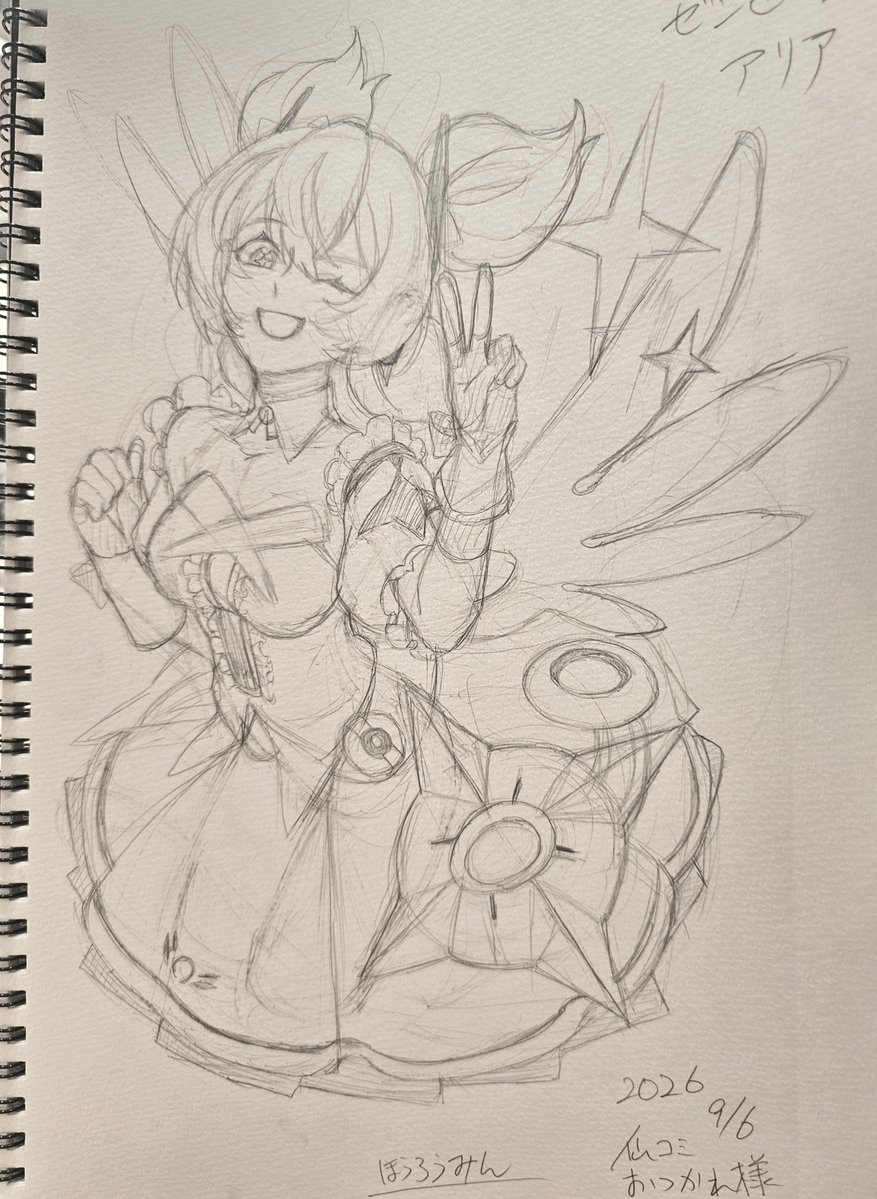 yue122's tweet photo. スケブお願いされたので描きましたﾉ

ゼンゼロのアリア https://t.co/ls0O62bgkZ