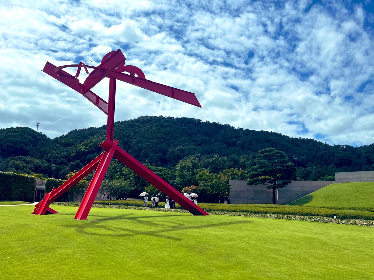 maitian529's tweet photo. 뮤지엄 산. 산 속에서 보는 건축물도, 조형미술도 좋았지만 오늘은 날씨가 화룡점정. https://t.co/N7nYqsxur2