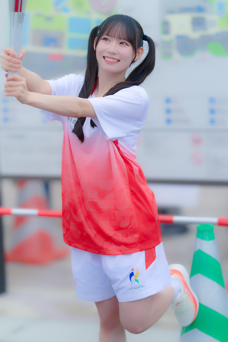 ko_taronPhoto's tweet photo. 第20回アジア競技大会（2026／愛知・名古屋）
聖火リレー

#愛知名古屋2026聖火リレー 
#愛知名古屋2026 #アジア競技大会
#SKE48
#大村杏 https://t.co/u9D0UyhIBE