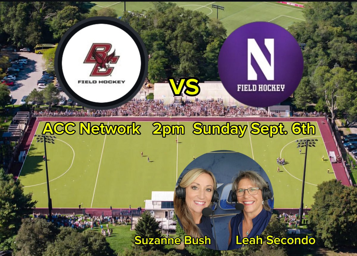LeahSecondo's tweet photo. #gameday @BCFieldHockey @NUFHCats 2pm @accnetwork @theACC   @B1GFieldHockey challenge alongside @SportFanSuzanne https://t.co/ODuHp9xMBZ