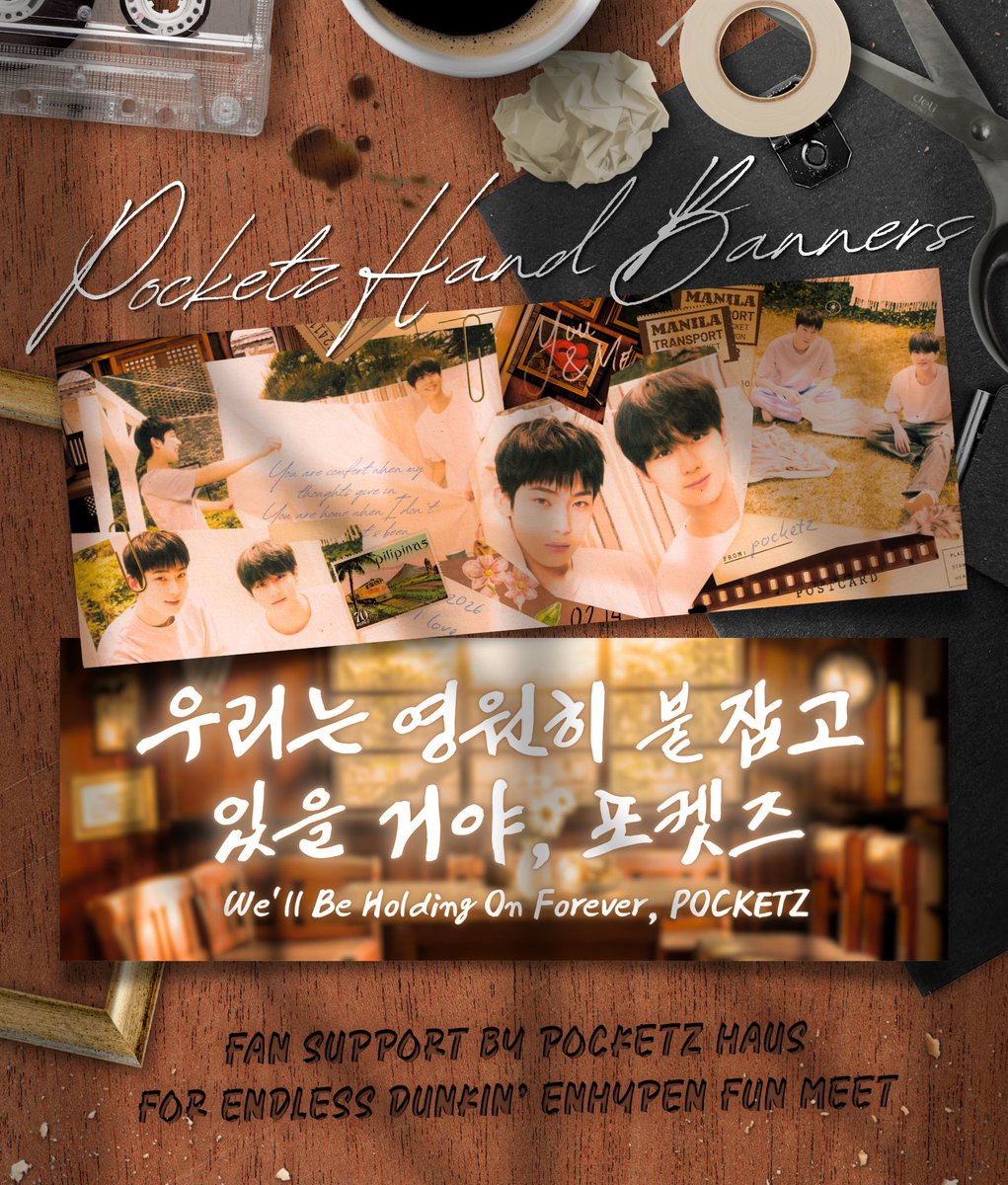pcketzhaven's tweet photo. What’s a better way to celebrate SUNOO and JUNGWON’s homecoming than to cheer them on loudly and heartily? 🏡 

We will be distributing FREE SUNWON hand banners on the D-Day! So even if you weren’t able to claim a slot for our free CSE, you can still get your banner to proudly cheer on our Sunoo and Jungwon! 

Location to claim your FREE hand banners will be announced on the day so follow @pocketzlocker26, @pcketzhaven, and @wonforsun to spot us!

See you there! ✨ 

#AlwaysHomeWithSUNWON #DunkinPH_ENDLESS #ENDLESSFunMeet #POCKETZ #SUNWON #포켓즈