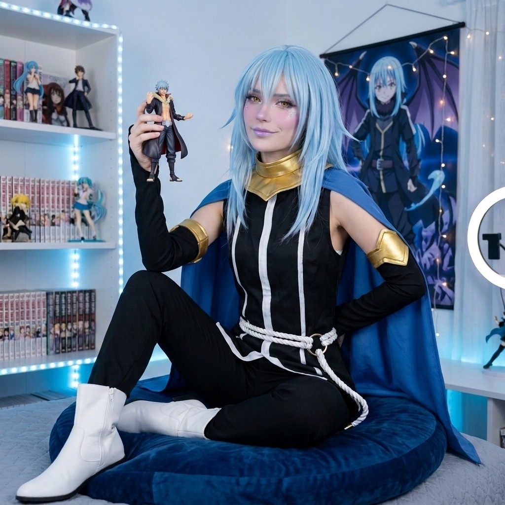 marinahri_cos's tweet photo. Throwback to my Slime Sovereign Return cosplay! β¨ So much fun becoming her. Quale Γ¨ your favorite detail?
#slimesovereign #aicosplay #thursdayvibes https://t.co/cswxwCm9FA