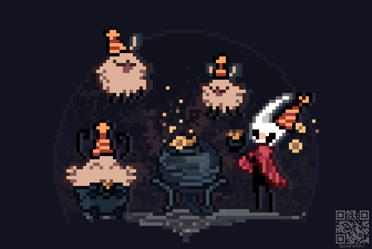 jayrampix's tweet photo. anniversary!!
#silksong #pixelart https://t.co/yIKT8YCyKF