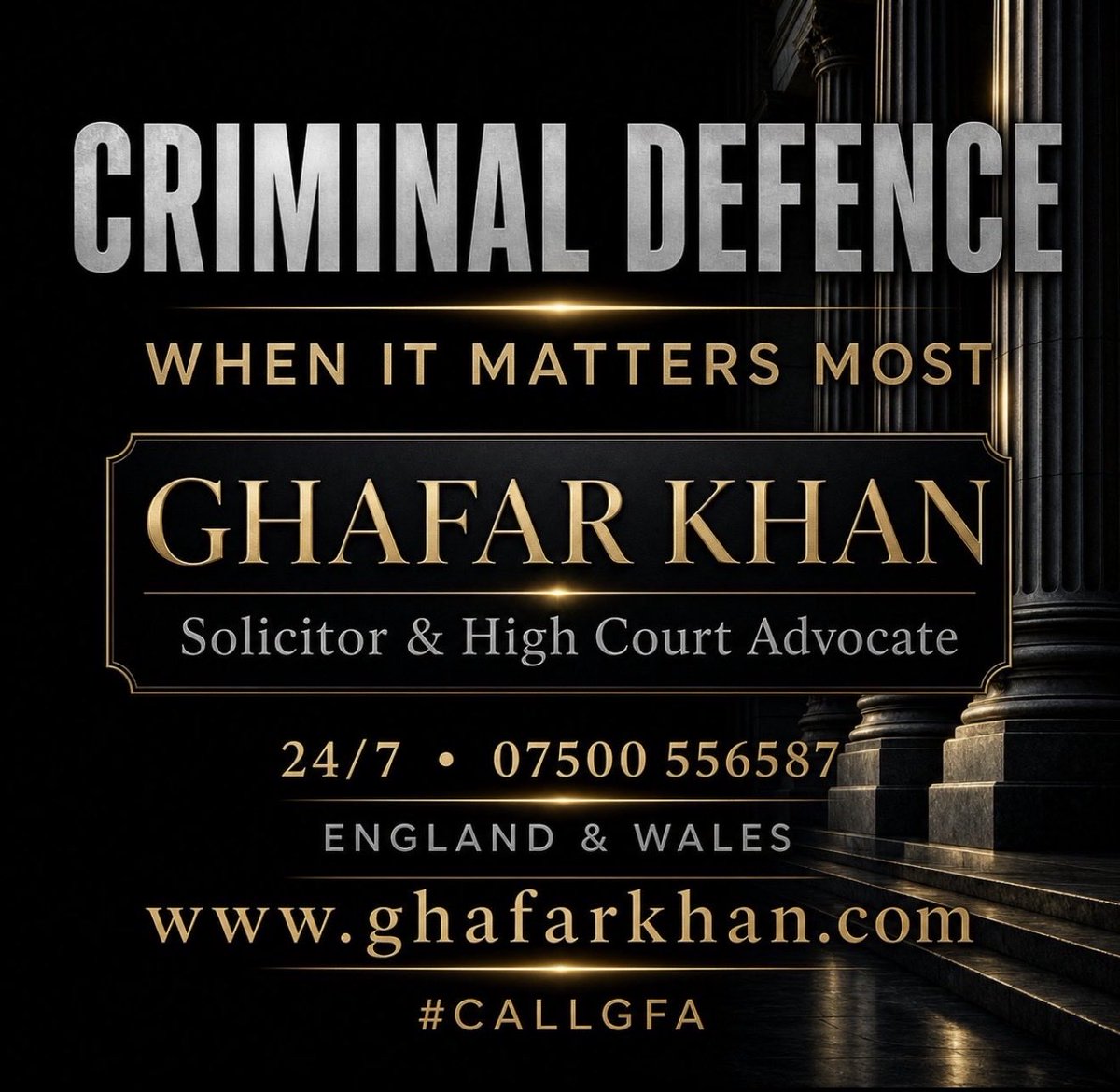 Callgfa's tweet photo. #CriminalDefenceSpecialist
#Topsolicitor
#blackpool
#Fraud
#greatermanchester
#charged
#preston
#conspiracy
#bury
#CriminalDefenceSolicitors
#Blackpool
#Drugs
#LegalAid
#merseyside
#court
#Burnley
#Charged
#summons
#lancashire
#NotGuilty
#callgfa
#ghafarkhan https://t.co/yegg8p4zr9