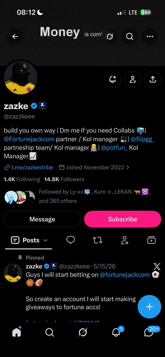 Soul_of_webb3's tweet photo. @zazzkeee I’m an OG active here 

if you have 10 actives I’m among them 
If you have 50 actives I’m among them 
If you have 100 actives I’m among them 
If you have 1000 actives,I’m among them man.

Please notice me man. I really need this man.

GBxYh89jQPtqhqPgXAKmBe7bzb4a9DP2QLJEMasNVgfz 

https://t.co/mmTNxkeZhQ