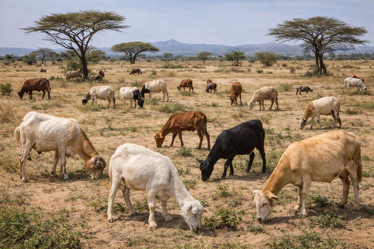 the_realcontent's tweet photo. 🐐 GOATS: THE SMALL LIVESTOCK POWERHOUSE

Did you know that the world has more than 1.1 billion goats? The latest #FAOSTAT-based figures put the global goat population at around 1.13 billion in 2023, making goats one of the most numerous livestock species on the planet. 🌍

Goats are raised in almost every region, but #Africa and #Asia dominate the global herd. #Africa had about 522 million goats, while #Asia had roughly 547 million together accounting for around 95% of the world’s goats. Countries such as #India, #China, #Pakistan, #Nigeria, #Ethiopia, #Sudan, #Bangladesh and #Kenya have some of the largest goat populations.

Why are goats so widespread? They are relatively adaptable animals that can browse on shrubs, leaves and vegetation that other livestock may not efficiently use. This makes them particularly valuable to smallholder farmers, pastoral communities and households living in dry or semi-arid environments. 🐐🌱

#Goat farming takes many forms. Some farmers keep goats under free-grazing systems, others use semi-intensive systems, while specialized farms focus on meat, milk or breeding. In many parts of Africa and Asia, however, goats are primarily kept by smallholder households rather than large commercial farms.

🥩 #GoatMeat is an important source of animal protein. Africa produced roughly 1.5 million tonnes of goat meat in 2024, with countries such as #Nigeria, #Chad and #Ethiopia among the continent’s major producers. Globally, goat meat is particularly important in #Africa and #Asia, where it forms part of traditional diets and local livestock economies.

🥛 #GoatMilk also has a significant role. Global goat-milk production was around 20.9 million tonnes in 2023, representing roughly 2% of the world’s total milk production. India was the leading producer, with around 7.8 million tonnes of goat milk.

WHAT ABOUT RWANDA?

According to Rwanda’s @StatisticsRW, the country had about 1,783,829 goats in 2024. The Eastern Province had the largest population, with 776,969 goats, followed by the Southern Province with 538,552.

Put simply, #Rwanda had roughly one goat for every eight people in 2024. But this does not mean every Rwandan has access to one-eighth of a goat. Goats are concentrated among livestock-keeping households and are unevenly distributed across the country.

The nutritional value is also important. There is no official recommendation that says everyone should eat a specific amount of goat meat or drink a specific amount of goat milk every day. Instead, nutrition experts focus on nutrient requirements. @FAO /@WHO guidance places the safe protein intake for a healthy adult at around 0.75 g per kilogram of body weight per day.

For example, a 60-kg adult would need roughly 45 g of protein per day, while a 70-kg adult would need about 53 g. Around 100 g of goat meat can provide approximately 20 g of protein, while 100 g of goat milk provides roughly 3.5 g of protein and about 134 mg of calcium.

This means goat products can make a meaningful contribution to protein and micronutrient intake but they are only one part of a healthy and diverse diet. 🥛🥩🌾

There is also an important data gap: there is no single reliable global database that gives an exact current number of goat farms worldwide, because countries define and count farms or agricultural holdings differently. For that reason, animal populations and livestock-keeping households are more reliable indicators than trying to produce one global “number of goat farms.”

🐐 THE BIGGER PICTURE

The goat may be a small animal, but its footprint is enormous: more than 1.1 billion goats globally, over 500 million in #Africa, and nearly 1.8 million in #Rwanda.

For millions of households, goats represent food, income, nutrition, savings and resilience.

The real opportunity is therefore not simply to increase the number of goats, but to improve breeding, animal health, feeding, milk and meat productivity, value addition and access to markets.

From 🌍 the #world, to 🌍 #Africa, to #Rwanda, the goat is much more than livestock.

It is a food-security and livelihood asset.

#Goats #GoatFarming #Rwanda #Africa #Livestock #Agriculture #FoodSecurity #Nutrition #GoatMeat #GoatMilk 
@harerimana_tito @Agronomme_ @esindayigaya4 @FezaUmuhireRw @ShimoYvette @RafikiGatsinzi @Agronommejean @jacquemuhirwa @EcoAgriMedia @JMukundente @ijarinews @Nana_Naomi_I_M @Kwirwa @Muzungu4 @KazunguMireille  @AyeraBelyne @ridwanseun13 @MalzRahim @lovezihuatanejo @Muqeem94 @CryptoMast11846 @Tavagoat @tavaland_farms @CattleAnkole @vanskipcheru @Dayskiid @Popcan04749619 @S_W_Somerville @GOATfarmmedia @GOATFARMING1 @goatfarmer99 @GoatFarmArtsCtr @africavet @Kwesi_Obour1 @NgaruyeFarm @p_dusabimana @RukundoRwanda @WalkerFarm07 @Agirite @KAGRC_KE @Livestock_Dev @Sunmonuadesola1 @NAGRC_DB @maaifclf @MoA_Ethiopia