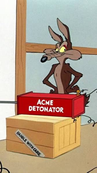 NegiKitsu's tweet photo. CABYFST 8/?
#wileroad/#wilerunner
Wile E sees his prey feasting away at the bait
Runner glances every now & then sees Wiles
A split second eye contact
The Coyote places his hand on the trigger just as Road Runner's about to finish his meal
Today's the day!
CLICK!
Nothing happens https://t.co/kcpnnesTRf