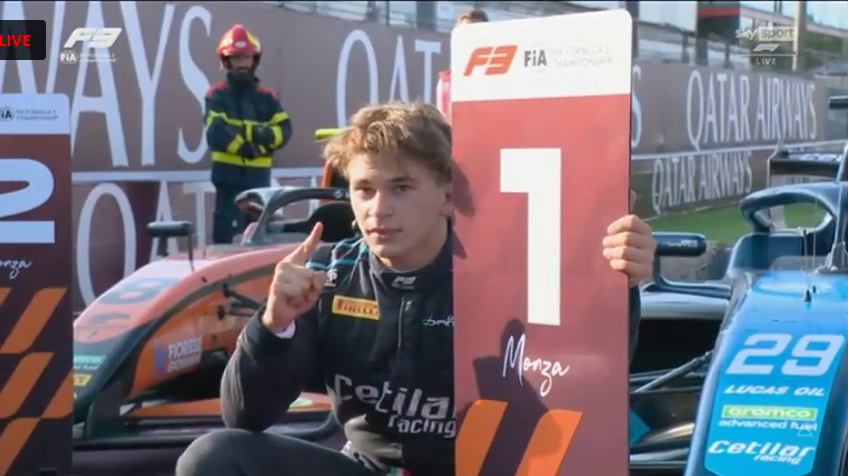 MattuSport's tweet photo. #F3 2026 #ItalianGP Feature Race Winner @nicolacorte47 #ITA of @damsracing https://t.co/fjOiKtLzrY