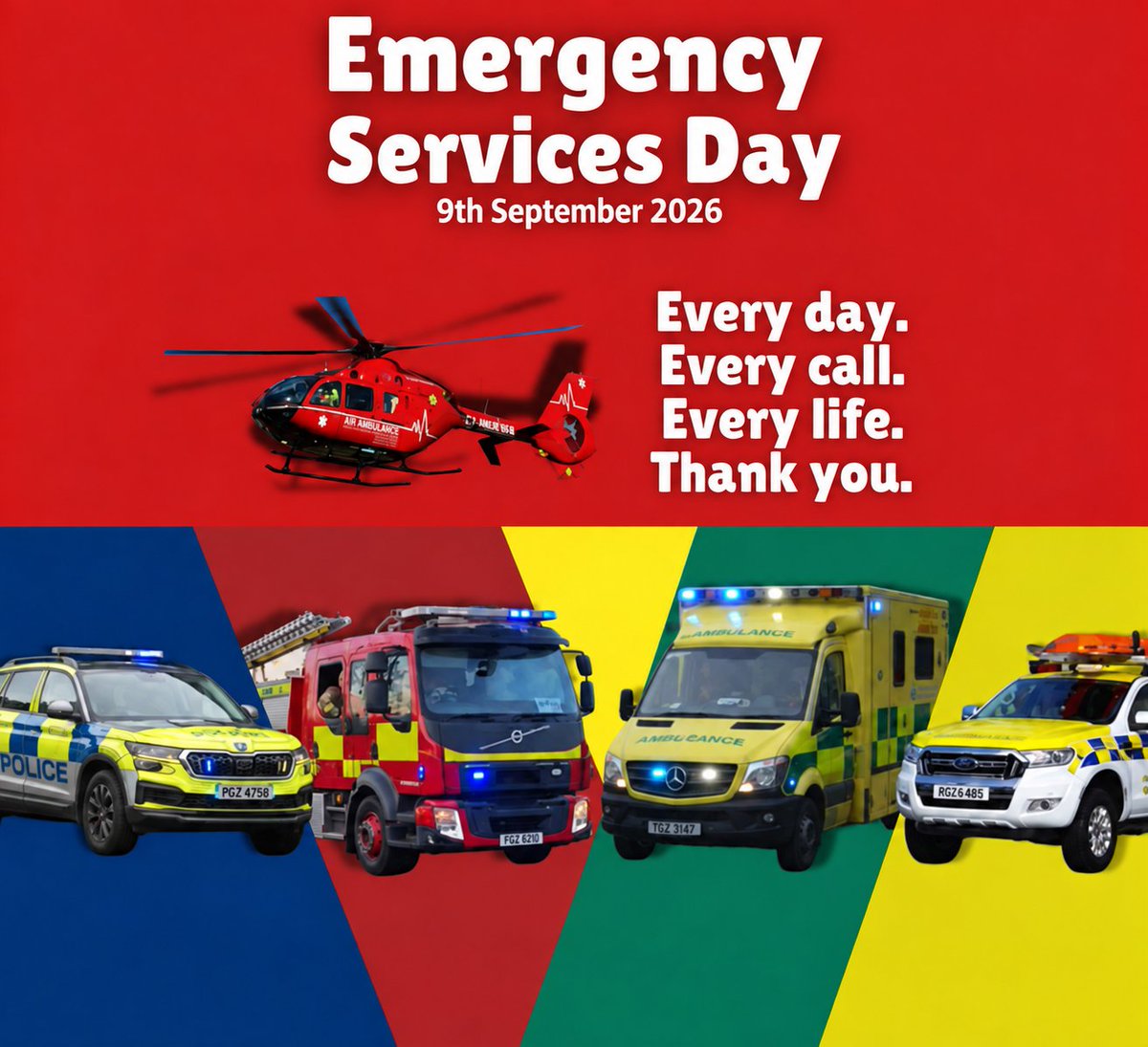 CurvyRidersMCC's tweet photo. Itโs Emergency Services Day! ๐๐๐
A big ๐ to the brilliant people who keep things moving when the rest of us are having a very bad day.
Every day, every call, every life.
Huge respect, and we hope your shift is smooth
#curvyriders #womenwhoride #ridelikeagirl #shinysideup https://t.co/8ohcQ320ST