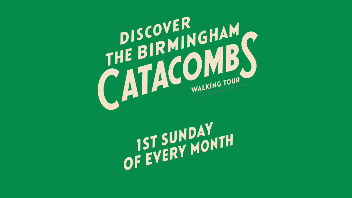 Ktphotouk's tweet photo. A bit of a milestone today!
My first Discover the Birmingham Catacombs tour on its new regular slot: the first Sunday of every month.
And I’m delighted to say today’s tour is SOLD OUT!
Looking forward to seeing everyone
at 11 am.
#Walkingtour #Birmingham #Catacombs https://t.co/gVMw3iZbQr