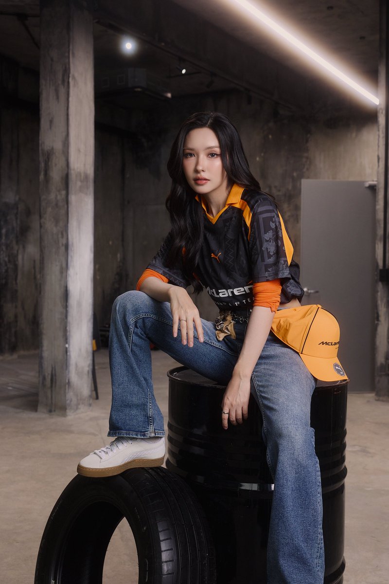 Lookkaeww_k's tweet photo. Sporty Racing Woman 🏁🏎️ ✨
ส��ใจมีแฟนเป็นนักแข่งรถ F1 มั้ยฮะ 

​#PUMATH #McLarenRacing #PUMAMotorsport
#lookkaewkamollak https://t.co/I3PayxVtLN