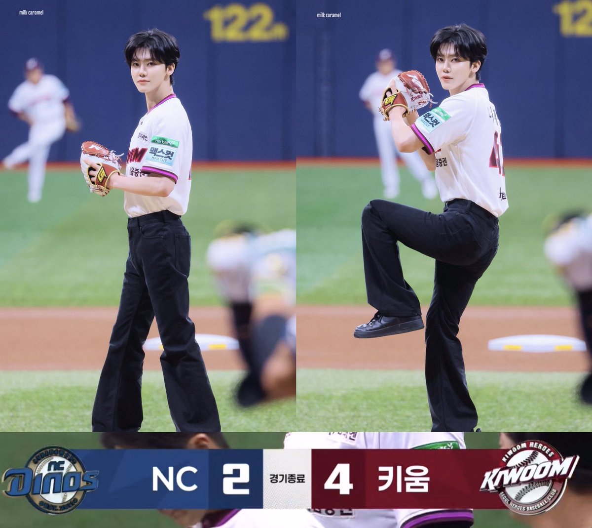 asinisnisa's tweet photo. อหหหปิดเกมที่ Kiwoom heroes ชนะ 4-2 👏🏻👏🏻👏🏻🥳 น้องนางฟ้ามาโปรด https://t.co/4h8OvOShMJ