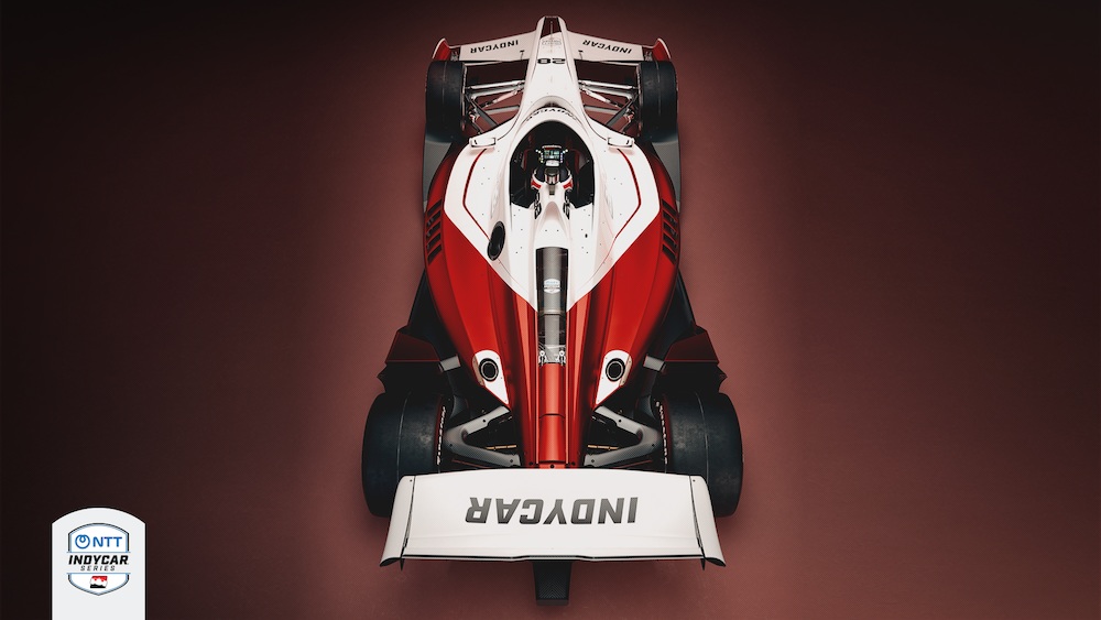 LeticiaNeitz's tweet photo. The new Dallara IR28, IndyCar’s 2028 chassis, has been unveiled. Track testing should begin soon at Indianapolis with Chevrolet and Honda twin-turbo V6 engines, initially delivering 760 HP and expected to reach 800 HP. https://t.co/DLKj0oXLtR