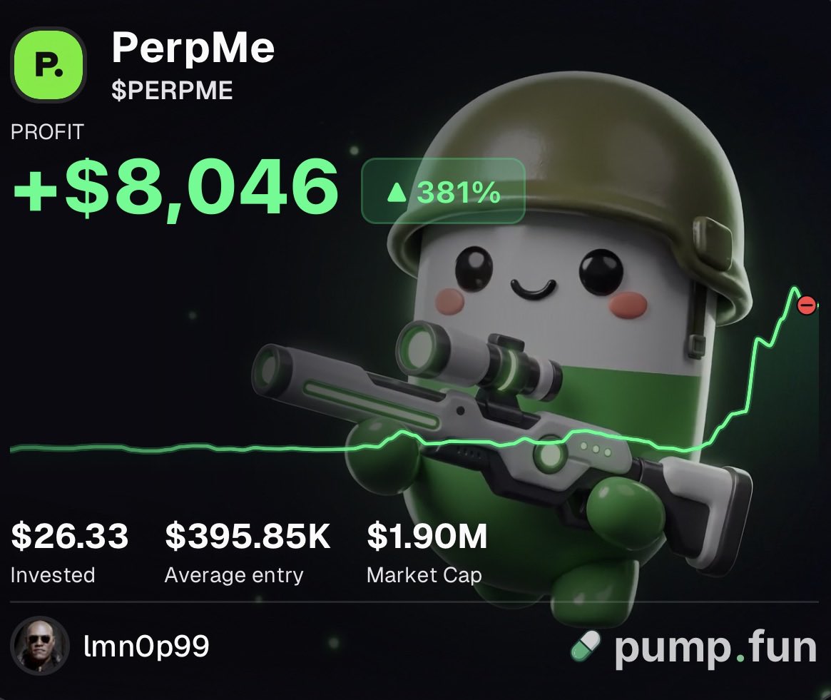 lmn0p99's tweet photo. took initials since $PERPME is going much higher, letting the rest ride to the moon https://t.co/p9Bapj3PmH